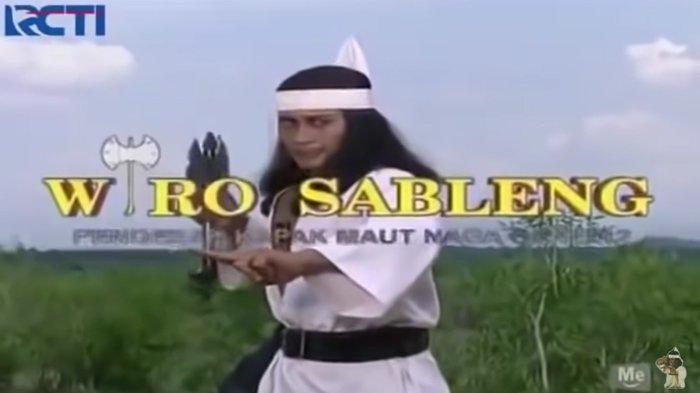 Herning Sukendro alias Ken Ken saat berperan sebagia Wiro Sableng