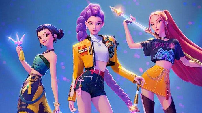 Huntrix di film KPop Demon Hunters