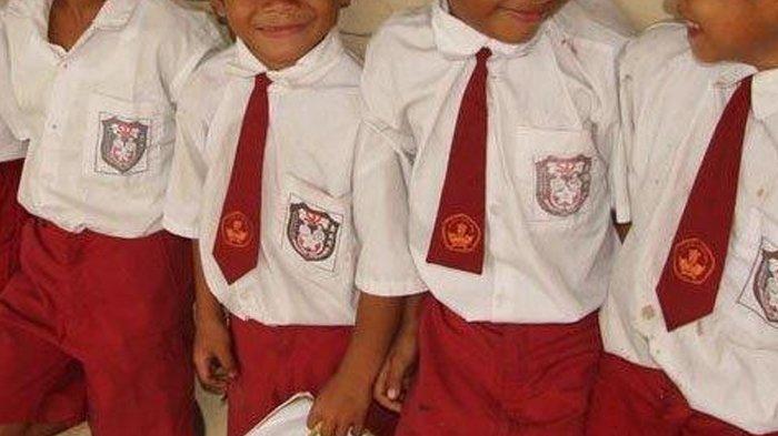 Ilustrasi siswa SD dihukum makan kuaci oleh guru
