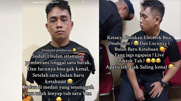 Indra Hikmal Adam sosok Brimob gadungan viral di media sosial 1