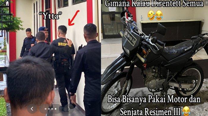 Indra Hikmal Adam sosok Brimob gadungan viral di media sosial 2