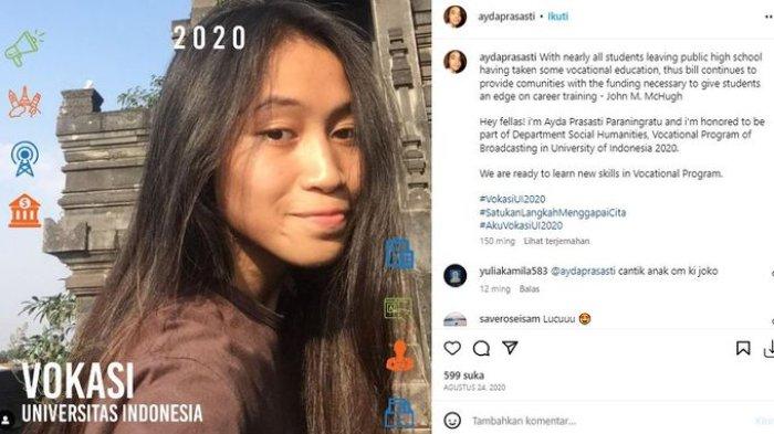 Sosok putri mendiang Ki Joko Bodo
