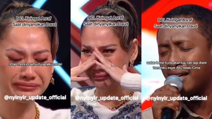 BCL menangis di depan kontestan X Factor Indonesia