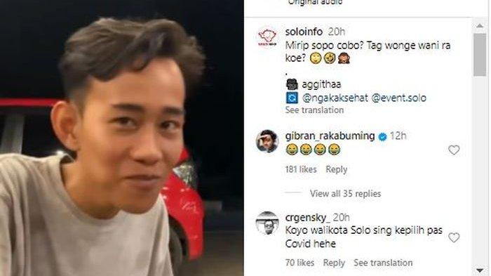 Viral pria mirip Gibran Rakabuming