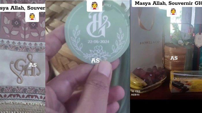 Isi Souvernir Pernikahan Happy Asmara dan Gilga Hahid, Unik Ada Sajadah dengan Bordir Logo GH
