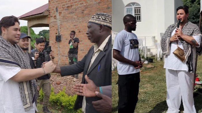 Ivan Gunawan mendapat sambutan dari warga Uganda