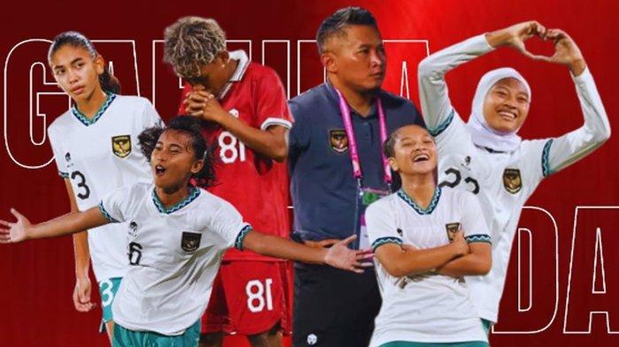 Jadwal siaran langsung Timnas Indonesia wanita U-19 Vs Thailand di semifinal Piala AFF U-19 Wanita 2023 dapat disaksiakn di layar Inews Tv , besok,Kamis (13/7/2023).