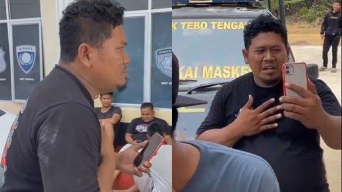 Joko Susilo, sopir truk larang anaknya jadi polisi di depan anggota Polsek Tebo Tengah