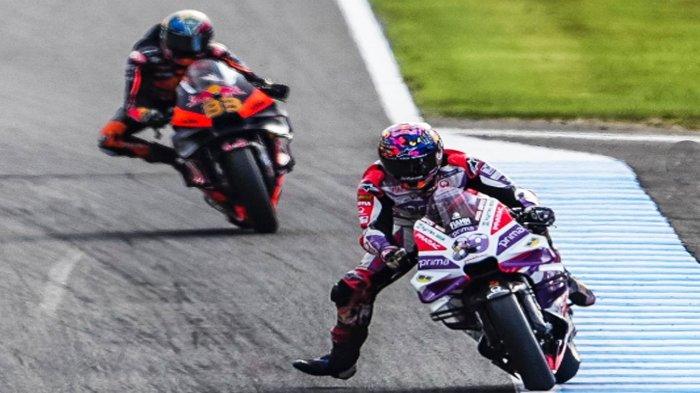 Jorge Martin memimpin di Sprint Race MotoGP Jepang 2023, Sabtu (30/9/2023)