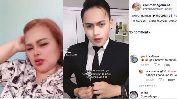 Kemesraan ibu Virgoun, Eva Manurung dengan aktor FTV, Jordan Ali 2