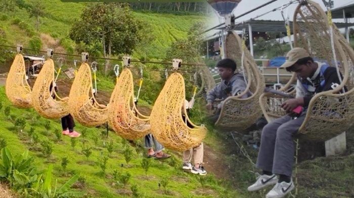 Keranjang Sultan merupakan wahana baru di Malang Dreamland
