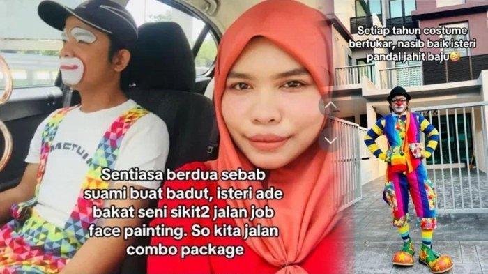 Kesetiaan Salina Tak Malu Dampingi Suami jadi Badut, Dulu Dihina Kini Bisa Umroh dan Bangun Rumah