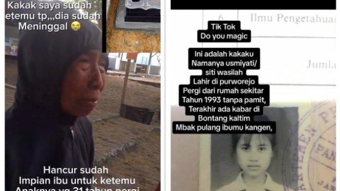 Kisah Ibu 31 Tahun Cari Putrinya yang Pergi Dari Rumah, Dapat Kabar Ternyata Sudah Meninggal Dunia