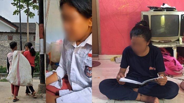 Kisah Lastri Siswi SD Dibully Temannya Gegara Bantu Ibu Cari Rongsokan, Nangis Pakai Seragam Lusuh