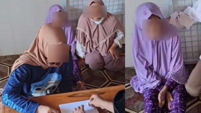 KISAH NENEK NASIKAH - Ketua Yayasan Griya Lansia Khusnul Khatimah di Malang, Jawa Timur, Arief Camra (KANAN) bersama Nenek Nasikah (74). Nenek Nasikah saat dititipkan oleh kedua anaknya (KIRI) ke panti jompo tanda tangan perjanjian ikhlas tidak dikabari meski ibunya nanti meninggal dunia.