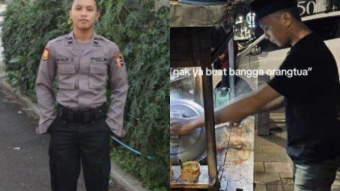 Kisah Sukses Tukang Bakso Kini Jadi Polisi, Viral