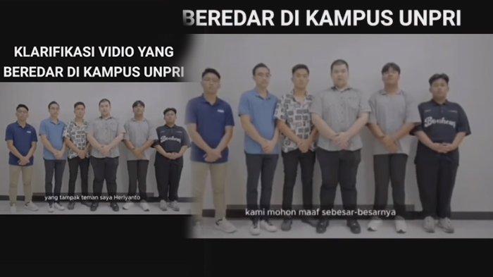 Klarifikasi yang dilakukan para mahasiswa terkait video viral