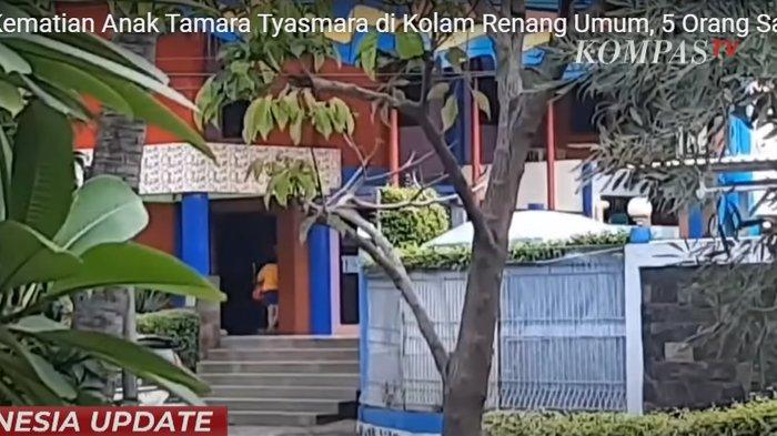 Kolam renang umum Taman Air Tirta Mas Pondok Kelapa TKP anak Tamara Tyasmara tenggelam 1