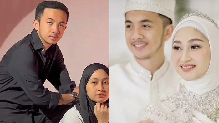 Kolase pasangan mempelai Danu dan Caca, anak Haji Ciut Crazy Rich Kalimantan Selatan