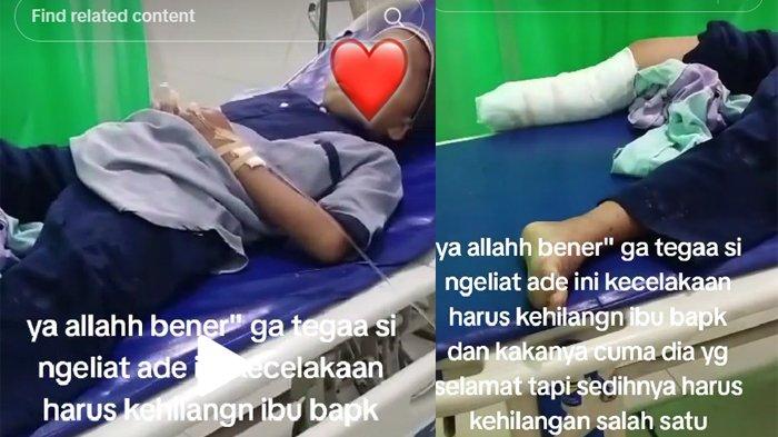 Kondisi MZ bocah 8 tahun selamat tapi keluarganya tewas viral di TikTok