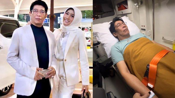Kondisi Parto Patrio Dilarikan Pakai Ambulans Terbaring Lemah di Rumah Sakit, Istri Mohon Doa