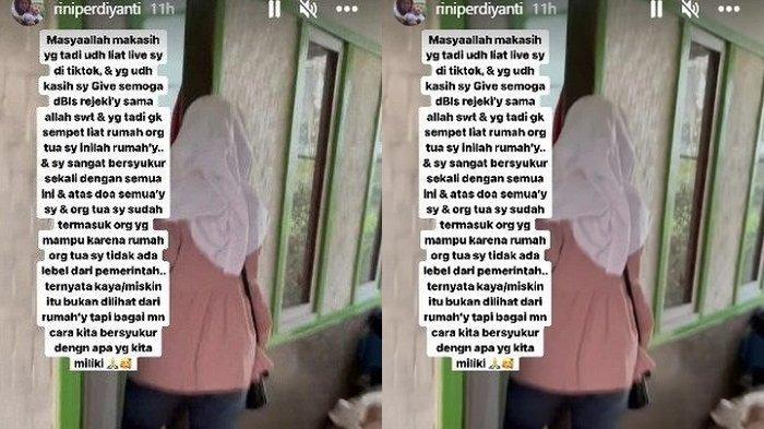 Kondisi rumah Suster Rini di kampung milik orang tuanya