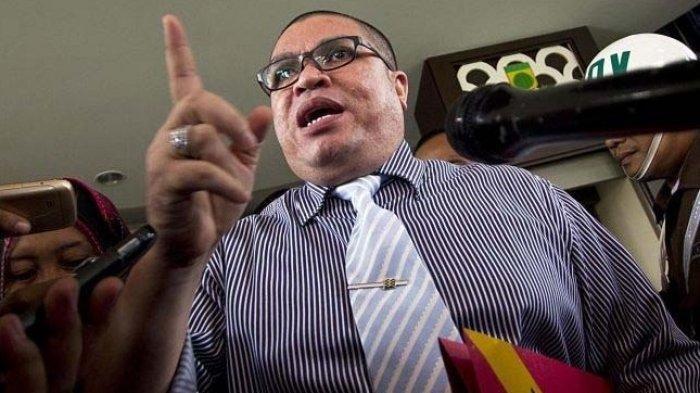 RAZMAN NASUTION - Potret pengacara Razman Nasution.