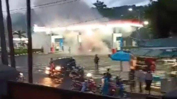 Kronologi Mobil Terbakar saat Isi Bensin di SPBU Bandung Barat Bikin Ngeri, Sopir Nyaris Tewas