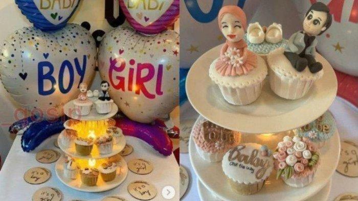 Kue di baby Shower Syahrini
