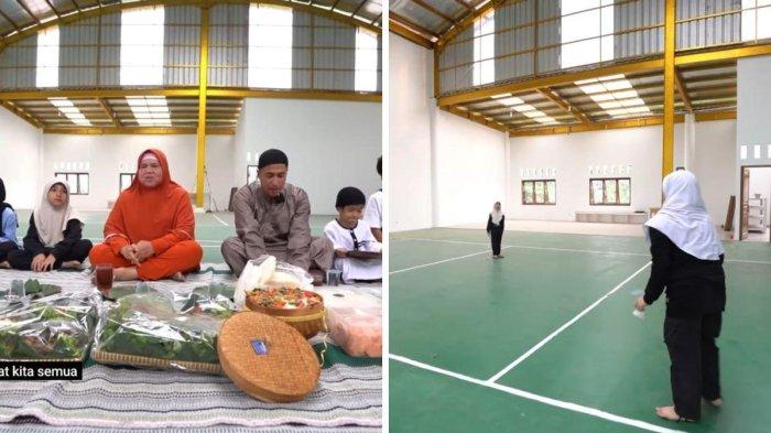 Lapangan bulutangkis (Youtube @dehakims Story)