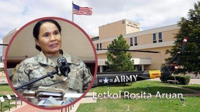 PERWIRA TENTARA AS - Letkol Rosita Aruan Orchid Baptiste, perwira militer Amerika Serikat (AS) yang berdarah Batak dan berasal dari Indonesia. Dikutip dari Youtube VOA Indonesia, Senin (3/2/2025), saat ini ia bertugas sebagai mekanik di pasukan darat Amerika Serikat.