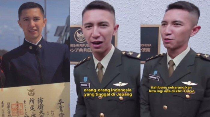 Lettu Muhammad Fardhana sempat mengenyam pendidikan militer di Jepang (Instagram @ayutingtingfardhana)