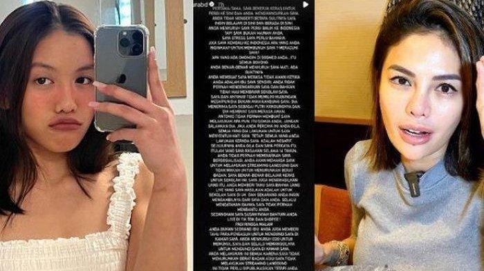 Lolly samakan Nikita Mirzani dengan iblis. Ungkap kembali ancaman yang ia terima dari sang ibu.
