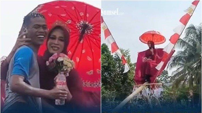 Lomba panjat pinang berhadiah 'janda' viral di media sosial