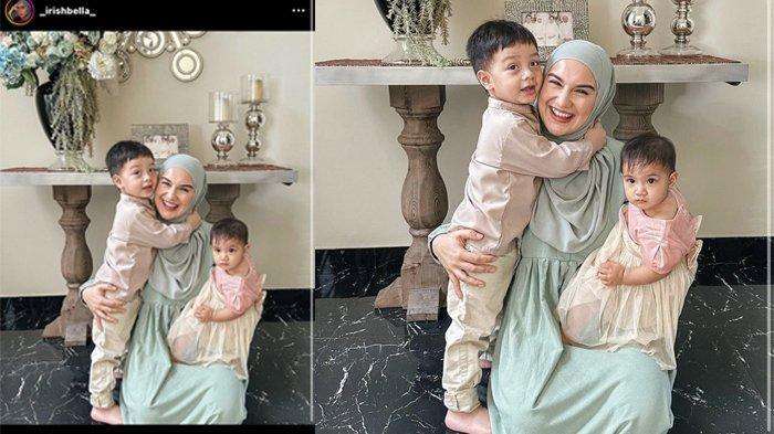 Luapan emosi Irish Bela merayakan lebaran tanpa Ammar Zoni