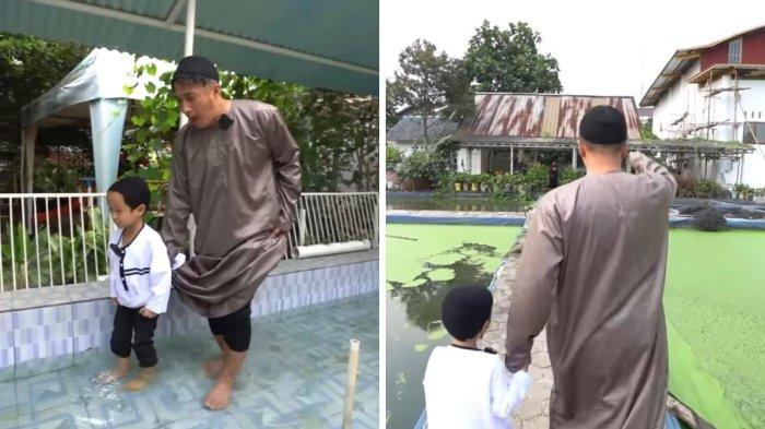 Mamah Dedeh punya banyak kolam ikan (Youtube @deHakims Story)