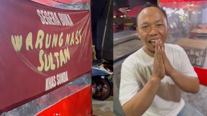 Mang Adin mantan sopir Mama Amy dibuatkan warung oleh Raffi Ahmad