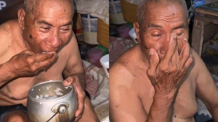 Mbah Murni hidup sebatang kara dari hasil jual mainan makan nasi basi 1