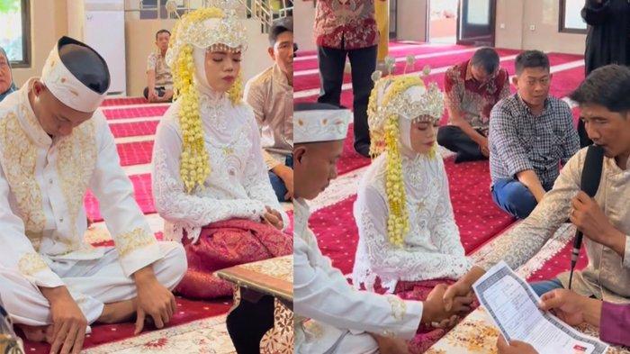 Mempelai pria tahanan Polda Jambi melakukan ijab kabul