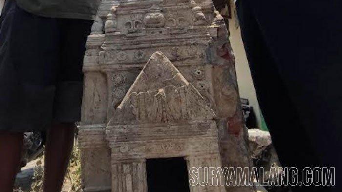 Miniatur candi Dusun Karangmakmur, Desa Kerpangan Kecamatan Leces, Probolinggo, dipastikan bukan benda cagar budaya dari masa Jawa kuno.