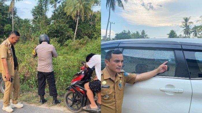 Mobil dinas milik Camat Baito ditembak orang tidak dikenal sering ditumpangi guru Supriyani 1