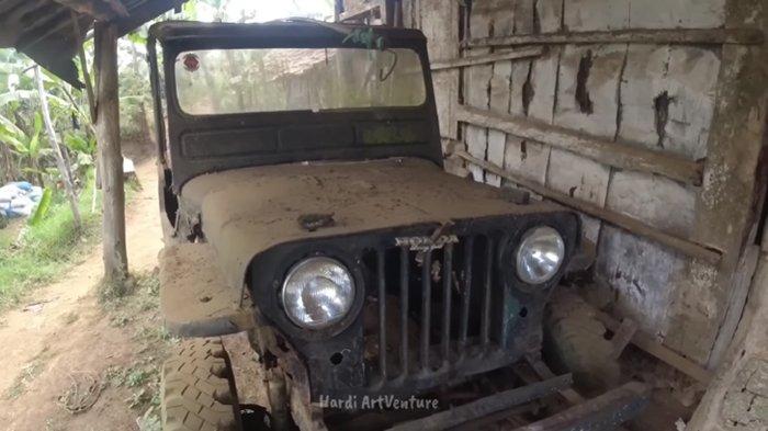 Mobil jeep milik Sunandar