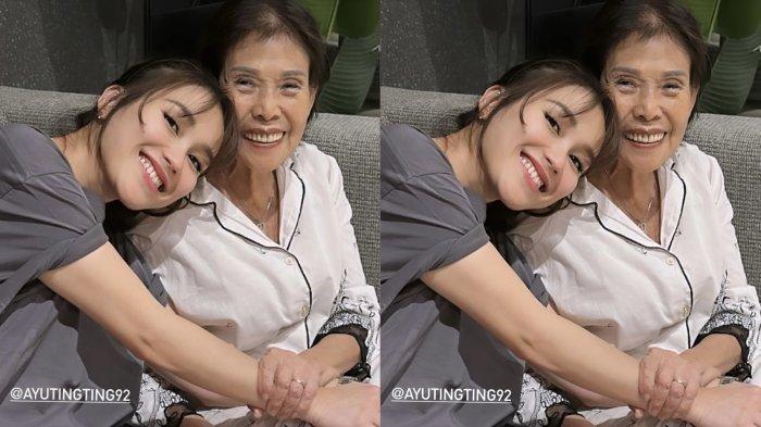Momen Ayu Ting Ting Ketemu Oma Lazuardi yang Kedua