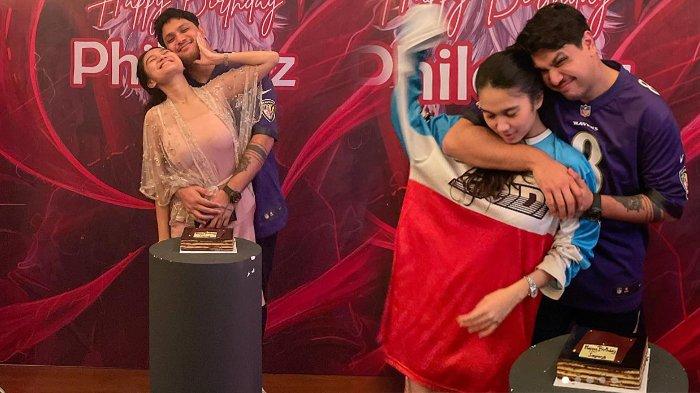 Momen Azizah Salsha merayakan ulang tahun Philo Paz Armand sampai kini fotonya masih dipajang di IG