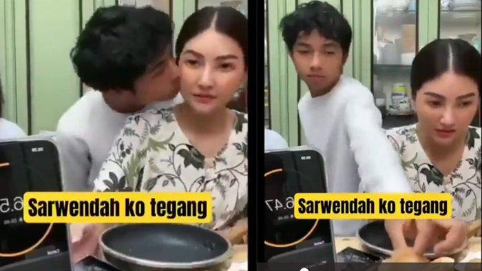 Momen Betrand Peto cium Sarwendah 1