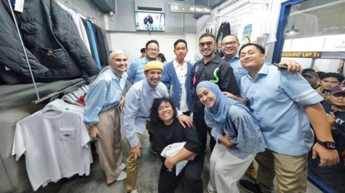 Momen Prio Bagja ikut kampanye paslon 02 bersama Ria Ricis