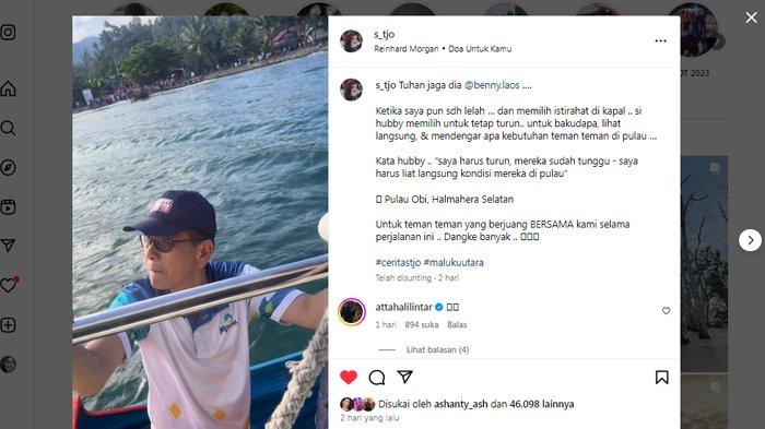 Momen Terakhir Beny Laos Bersama Istri Sebelum Insiden Speedboat Meledak