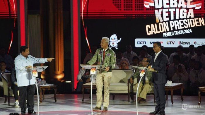 Momen debat capres ketiga