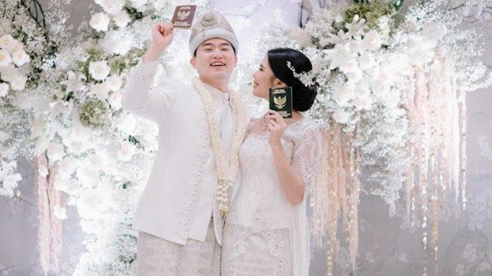 Momen pernikahan putri Helmy Yahya dan Park Yong-gwang 2