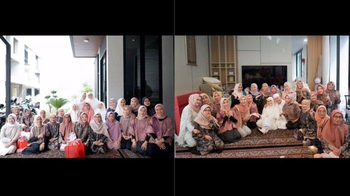 Momen sederhana acara syukuran di rumah baru Ayu Ting Ting